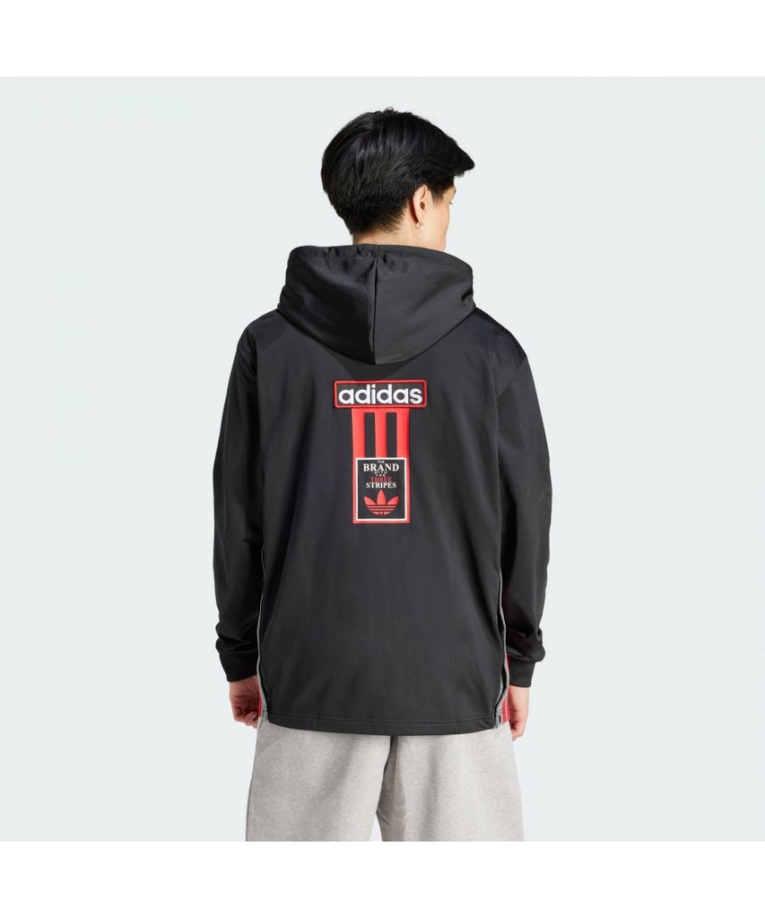 Adidas Originals Mens Adicolor Adibreak Full-Zip Hoodie - Black Recycled Material - Size X-Small